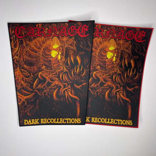 Image of Carnage - Dark Recollections Woven Back Patch