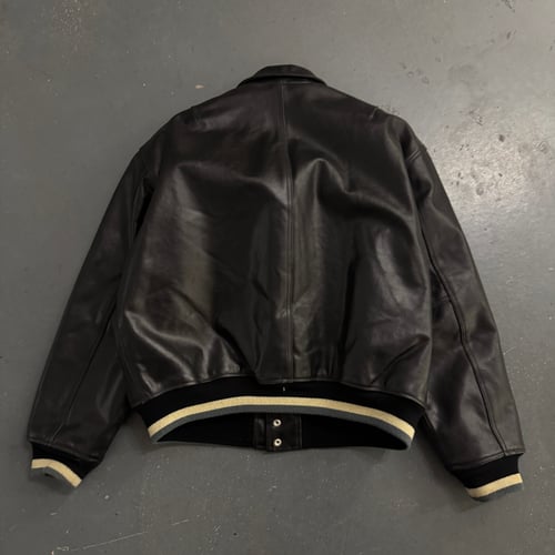 Image of Diesel leather jacket, size large