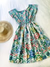 Ready Made Mixed Vintage Floral T Dress Size 12 with Free Postage