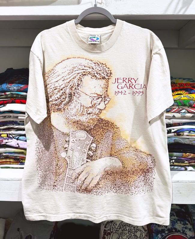 1995 Jerry Garcia Remembrance T-Shirt - Size XL
