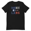 Bonnie Lang Texas - Black Heather Unisex Tee