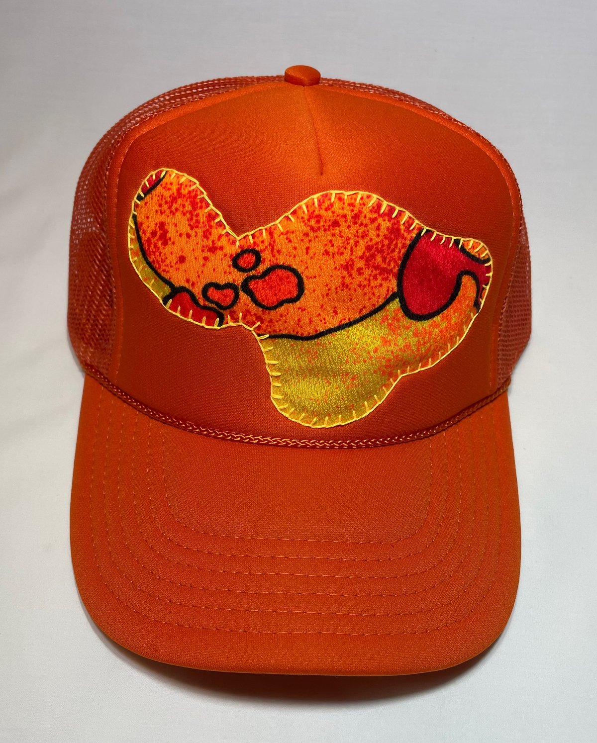 Image of Maui fabric trucker #VM7