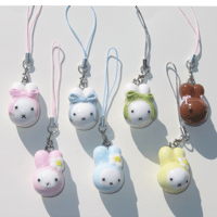 Image 4 of Miffy mascot head charm