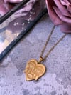 Sad Heart Necklace SILVER/GOLD