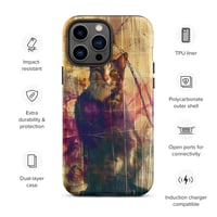 Image 25 of Beautiful Colorful Oil Painting Tabby Cat Inspired Tough Case for iPhone®