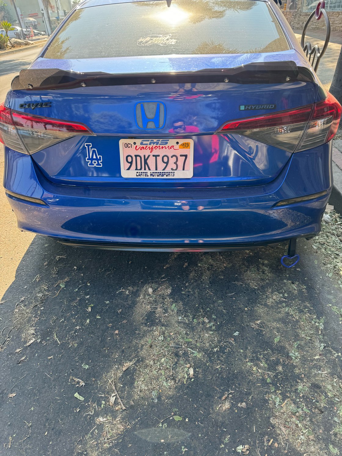 Image of 2022-2025 civic sedan wickerbill spoiler