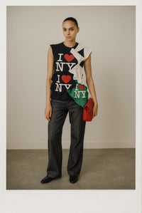 Image 2 of ILNY MIXED RUFFLE TANK 