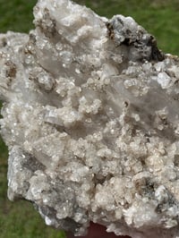 Image 16 of Large Quartz & UV Clacite Cluster | China #2912