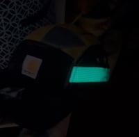 Image 2 of Carhartt Black Brown Reflect Glow Utility 5-Panel