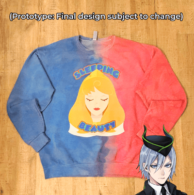 Image of Twisted Wonderland Silver sleepwear SSR sweater (Will restock soon!))