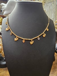 Image 1 of Mushrooms & Cora Necklase 