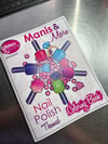 Glisten & Glow - Manis & More Nail Polish Themed Coloring Book