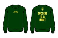 LocalHoops Ways Crewneck Sweatshirt - Storm Green/Lightning Yellow