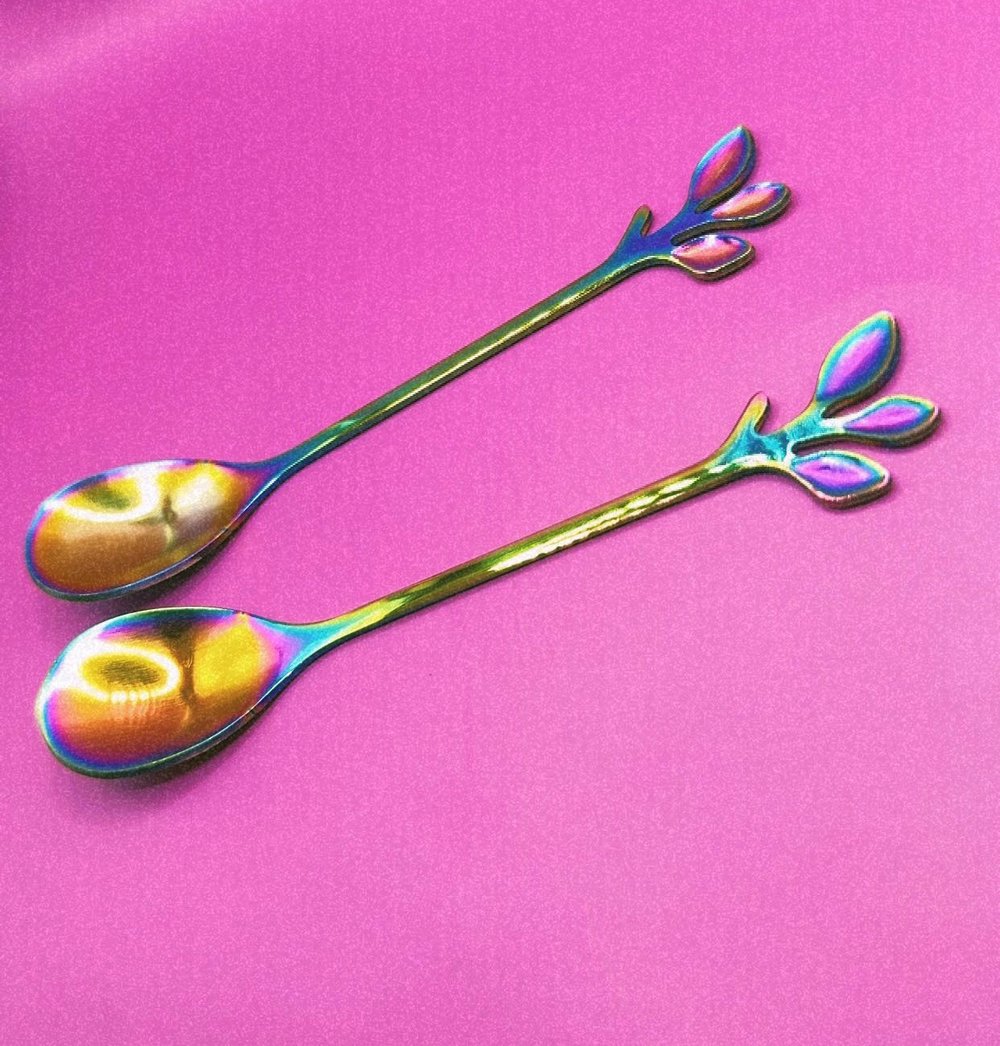 Image of Colorful Cosmetic spoons