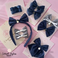 Image 2 of SCHOOL COLLECTION - INITIAL BOW 