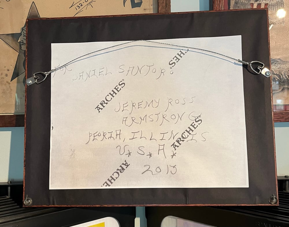 Image of Jeremy Ross Armstrong original sheet 