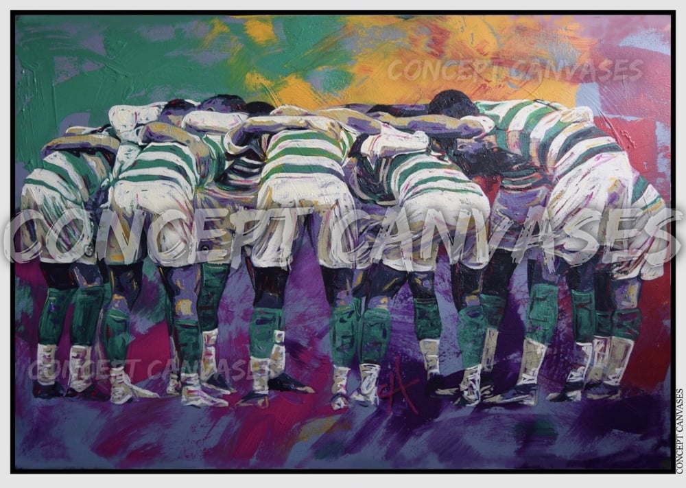 Image of ‘Huddle’ A3 Print 