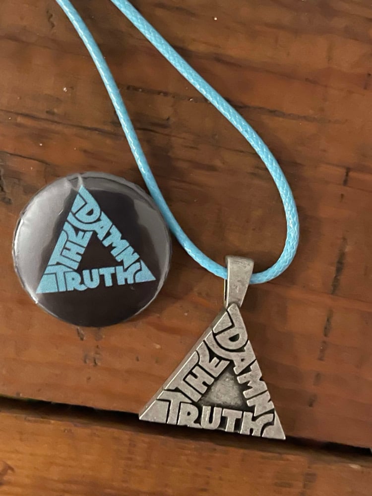 Image of Rock N Roll Triangle Necklace