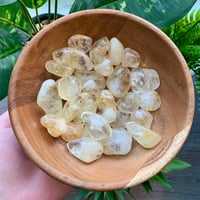 Citrine (Heat Treated Amethyst) Tumble