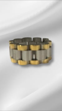 Eternity Mixed Metal Ring