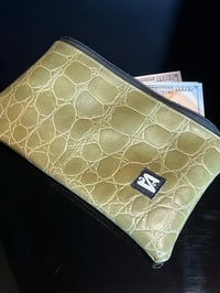 Image 1 of Green Reptile Bespoke Bank Bag