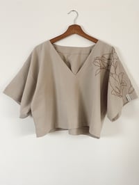 Image 5 of Linen Blend Top - Magnolia