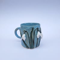 Image 5 of Snowdrop mug (blue)