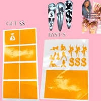 Image 4 of Custom 💖 Airbrush Stencils #3