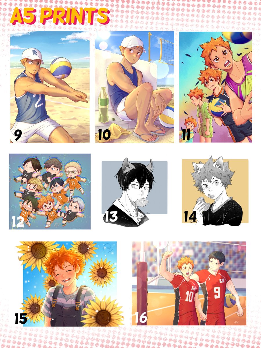 Anime Voley Sport Art Board Print for Sale by almonnick
