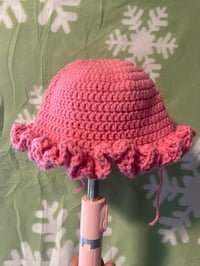 Image 3 of Baby Custom Ruffle Hat
