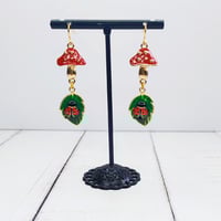 Image 2 of Ladybug Earrings 