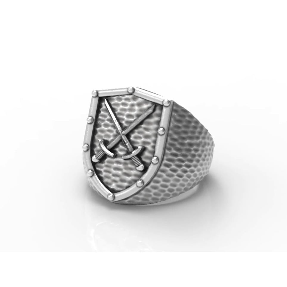 Image of SWORDS OF STRENGTH RING