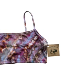Image 7 of L (38) Bralette in Deep Agate Ice Dye