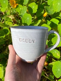 Image 1 of Debossed ‘DADDY’ Mug
