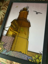 Image 2 of 24ct Gold Mumbles Lighthouse - Available from Tides gallery only 