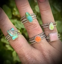 Image 4 of Spiny Oyster Stacker rings - size 8