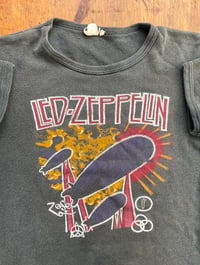 Image 1 of 70s Led Zeppelin Ringer Tee Sz M