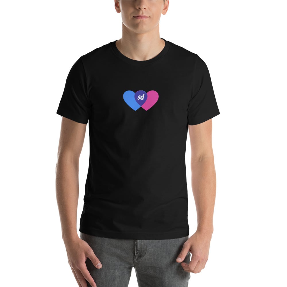 Image of Slickdeals Cojoined Hearts Tshirt