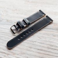 Image 3 of 40's Style Horween Shell Cordovan strap