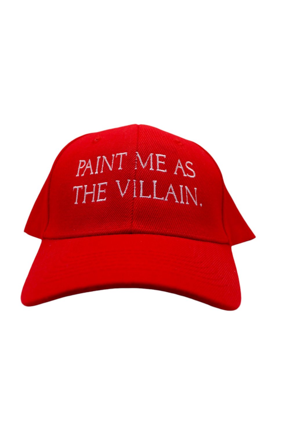 Image of PAINT ME AS THE VILLAIN , R&W ADJUSTABLE HAT