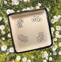 Face Cards Plate