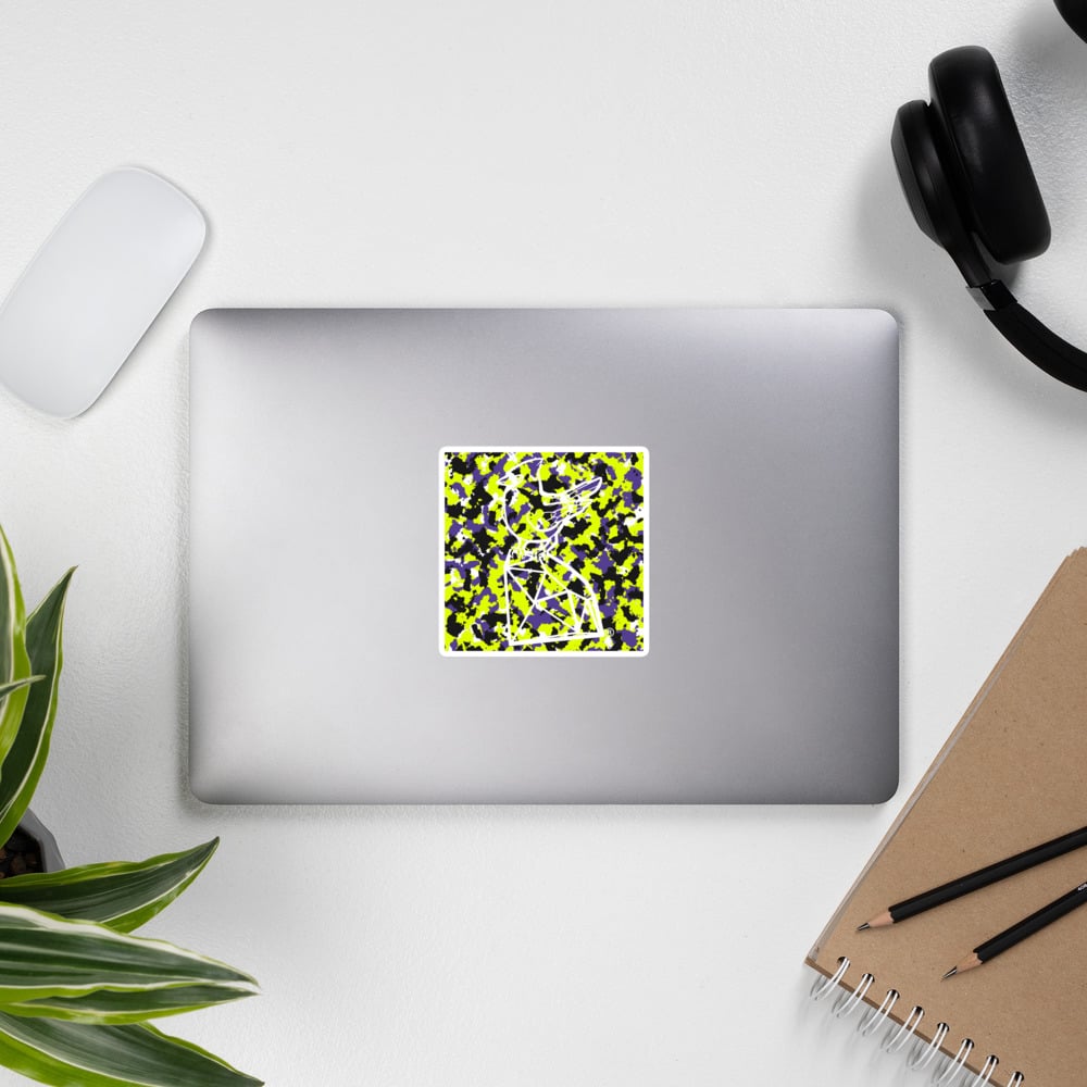 Image of Classic Logo Variflex Camo Stickers