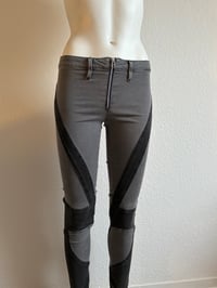 Image 5 of Acne Grey Appliqué Skinny Jeans