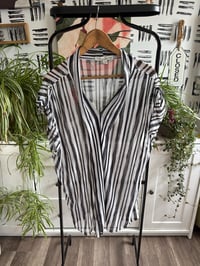Image 1 of Sheer stripe top