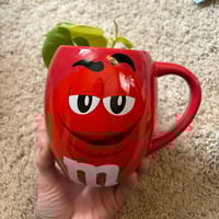 Image 1 of Neon Philodendron in Red M&M mug