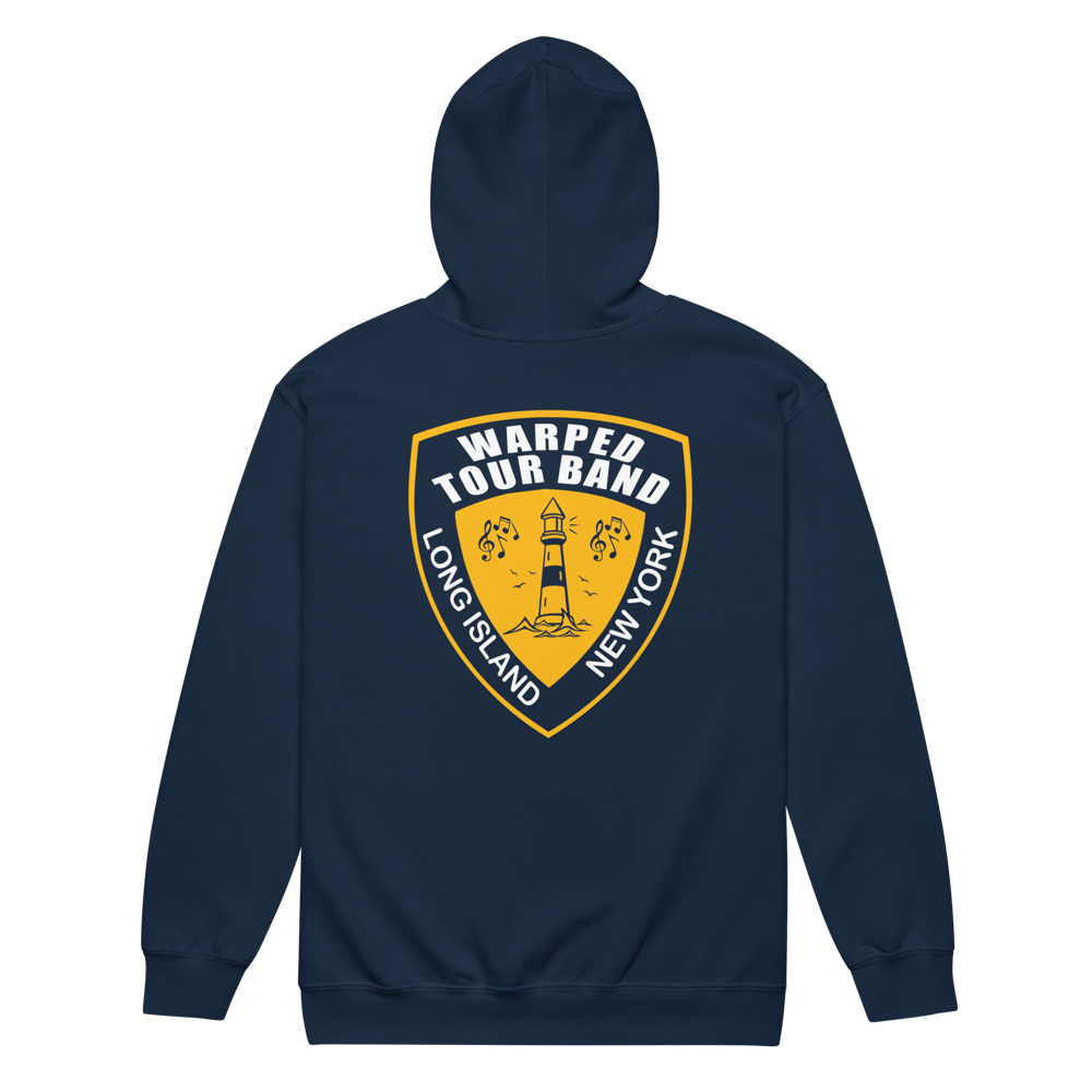 Warped Shield ZIP UP Hoodie