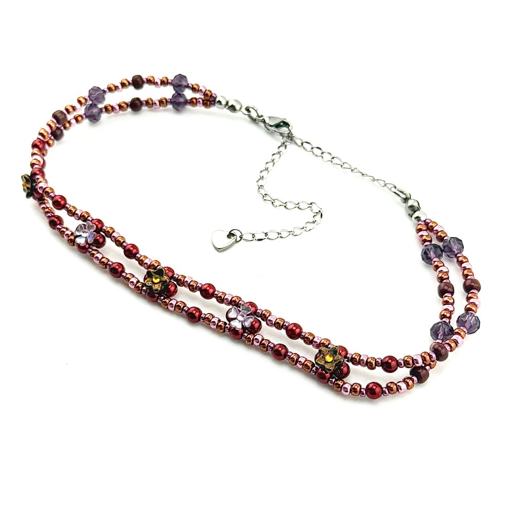 Image of Holly Punch Choker Necklace