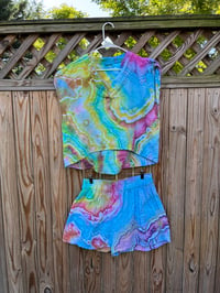 Large Cotton Gauze Short Set