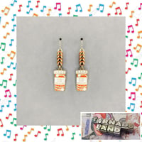 'Music is Medicine' Earrings