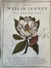 Autographed Spring 2024 Tour Poster